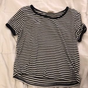 Mossimo stripes crop top
